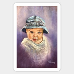 Portrait of Baby Rex Sticker